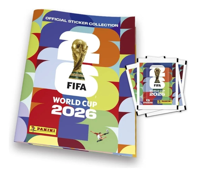 ALBUM TAPA BLANDA + 5 SOBRES MUNDIAL FIFA 2026 - PANINI - 1