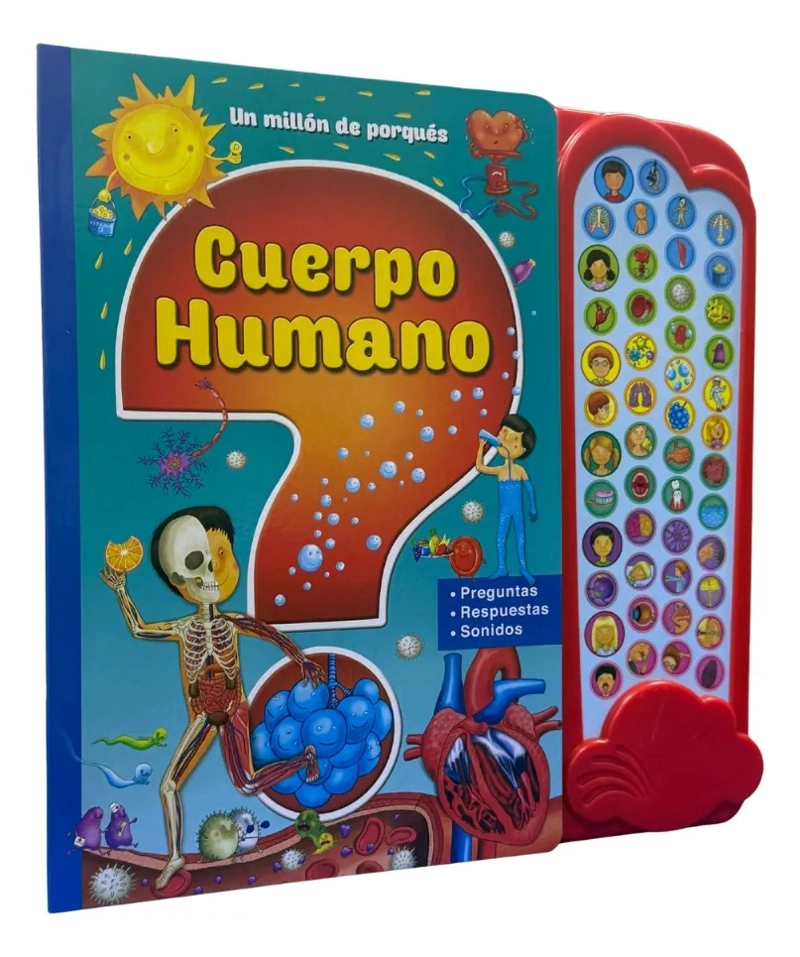 UN MILLON DE PORQUE S CUERPO HUMANO LIBRO CON 48 SONIDOS - 1