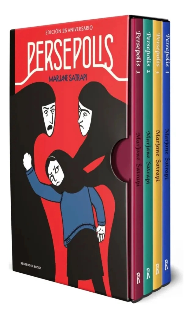 PERSE POLIS MARJANE SATRAPI - ESTUCHE 4 TOMOS 25 ANIVERSARIO - 1