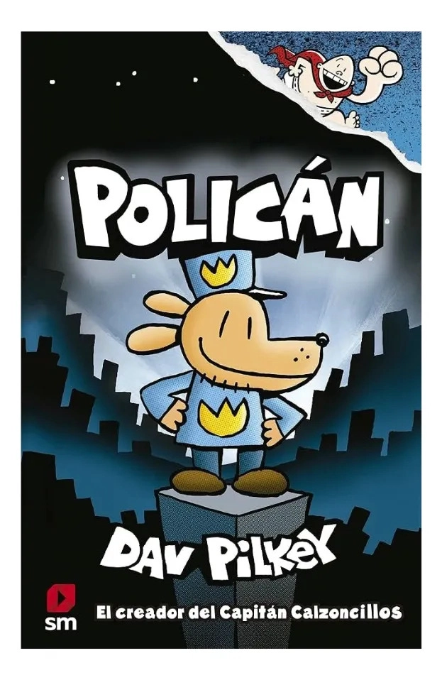 POLICAN - DAV PILKEY - COMIC INFANTIL DE HUMOR - 1