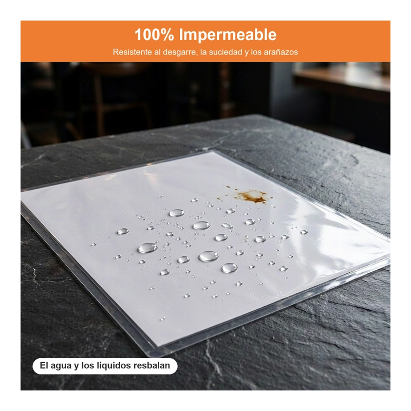 PACK 100 MICAS LAMINAS A4 PLASTIFICADORA TERMOLAMINADO 100 MICRAS ALTA TRANSPARENCIA - 1