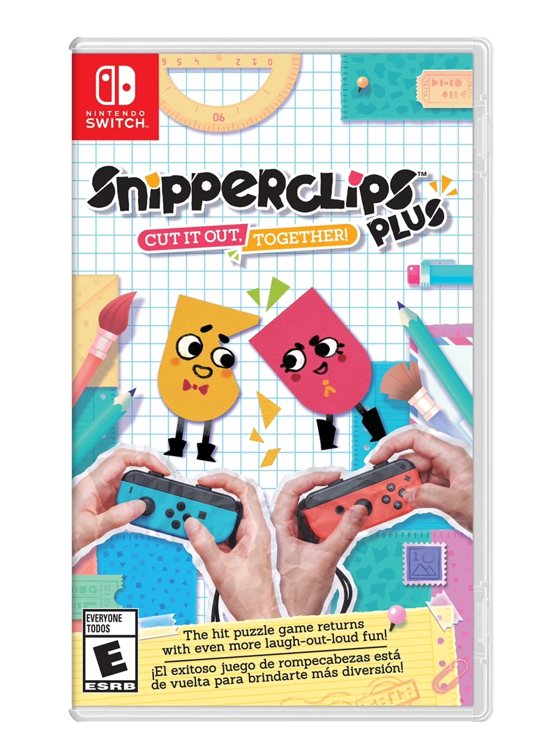 NINTENDO SNIPPERCLIPS CUT IT OUT TOGETHER - NINTENDO SWITCH