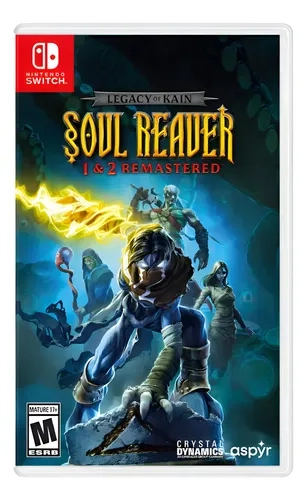 CRYSTAL DYNAMICS LEGACY OF KAIN SOUL REAVER 1+2 REMASTERED-NINTENDO SWITCH