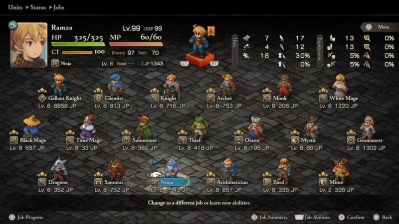 FINAL FANTASY TACTICS THE IVALICE CHRONICLES - NINTENDO SWITCH - 2