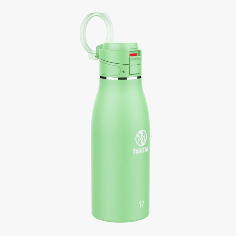 BOTELLA TAKEYA TRAVELER 500 ML FLIP LOCK MINT - 2