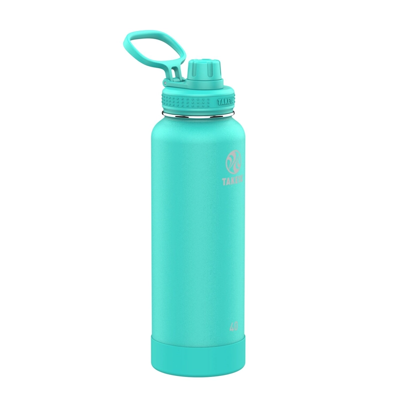 BOTELLA TAKEYA 1,18L ANTIGOTEO TEAL - 1