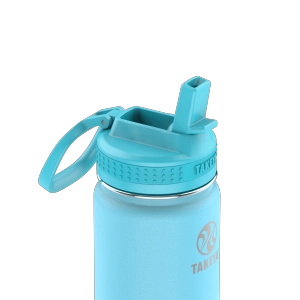 BOTELLA TAKEYA 530 ML BOMBILLA GLOW WORM BLUE - 1