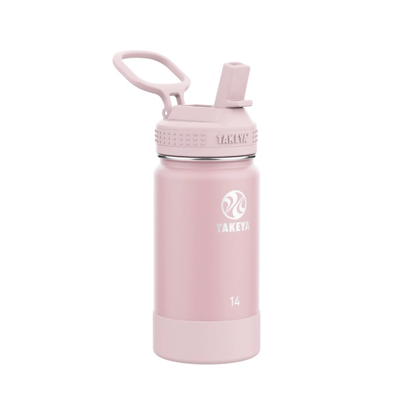 BOTELLA TAKEYA KIDS 414 ML BLUSH BOMBILLA - 1