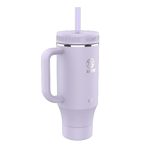 BOTELLA TAKEYA 1,18L STRAW TUMBLER VIVACITY PURPLE CON MANGO - 4