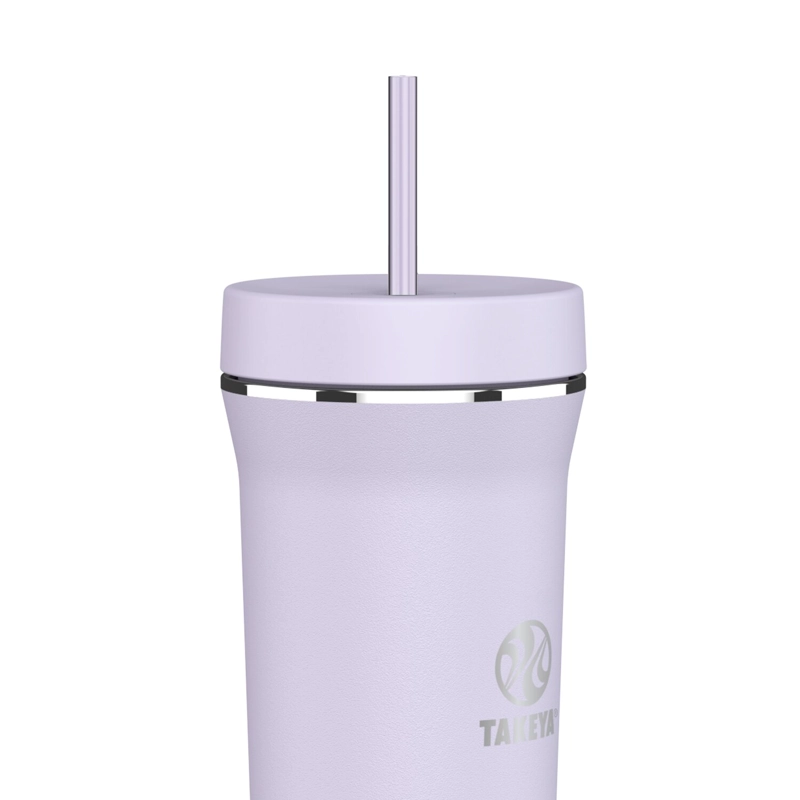 BOTELLA TAKEYA 950 ML STRAW TUMBLER LAVENDER FIELD - 4