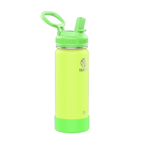 BOTELLA TAKEYA GLOW 530 ML BOMBILLA LIGHTNING GREEN - 2