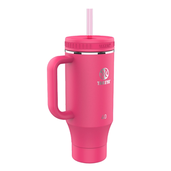 BOTELLA TAKEYA 1,18L STRAW TUMBLER DRAGON FRUIT CON MANGO - 2