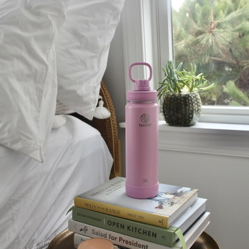 BOTELLA TAKEYA 700 ML ANTIGOTEO PINK LAVENDER - 3