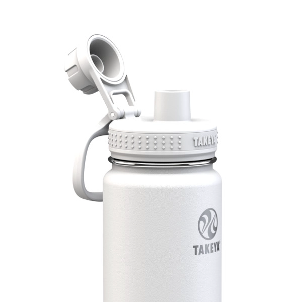 BOTELLA TAKEYA 700 ML ANTIGOTEO ARCTIC WHITE - 1