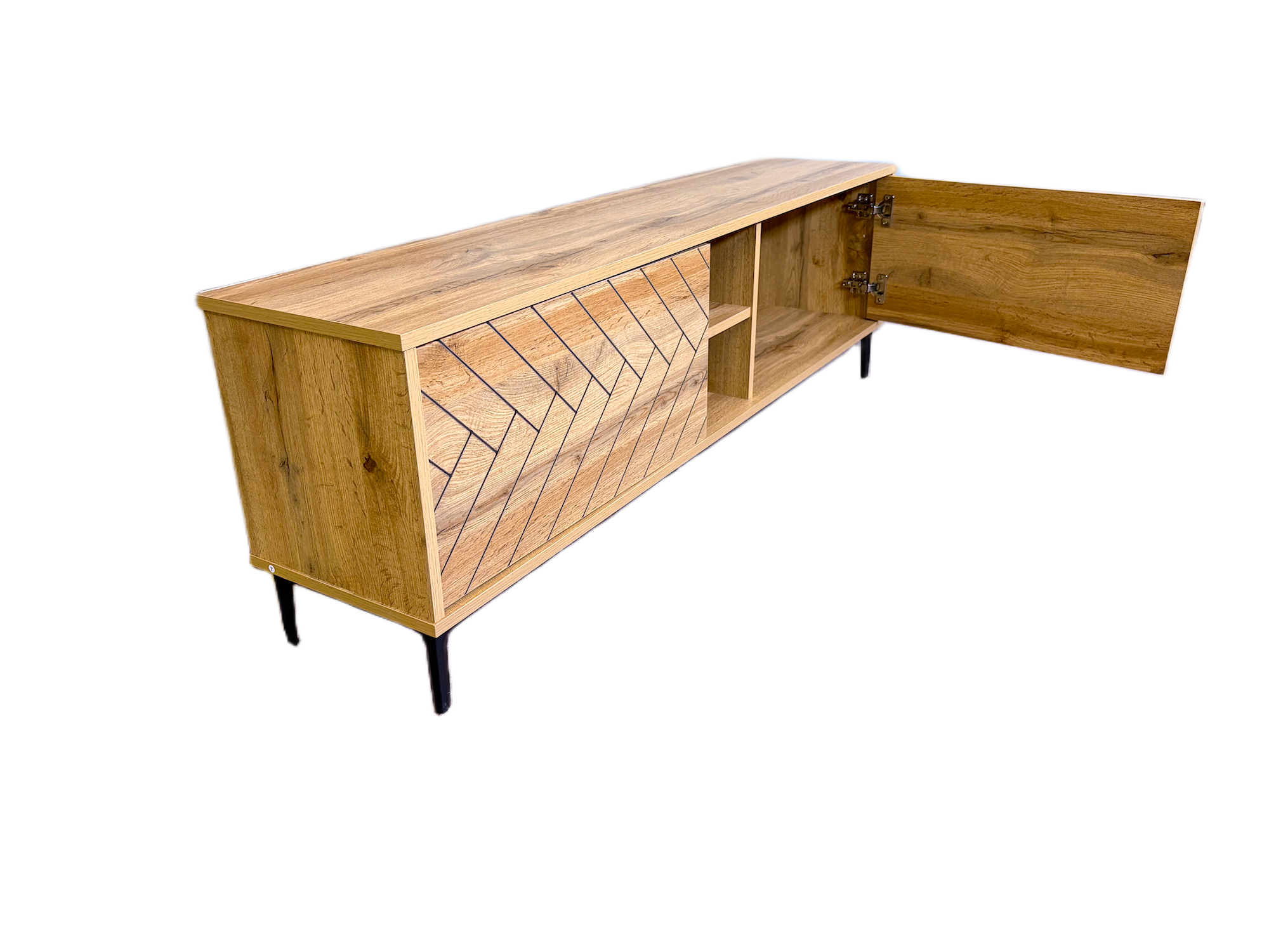 RACK 55¨TVLINE ESPIGA NATURAL - 2