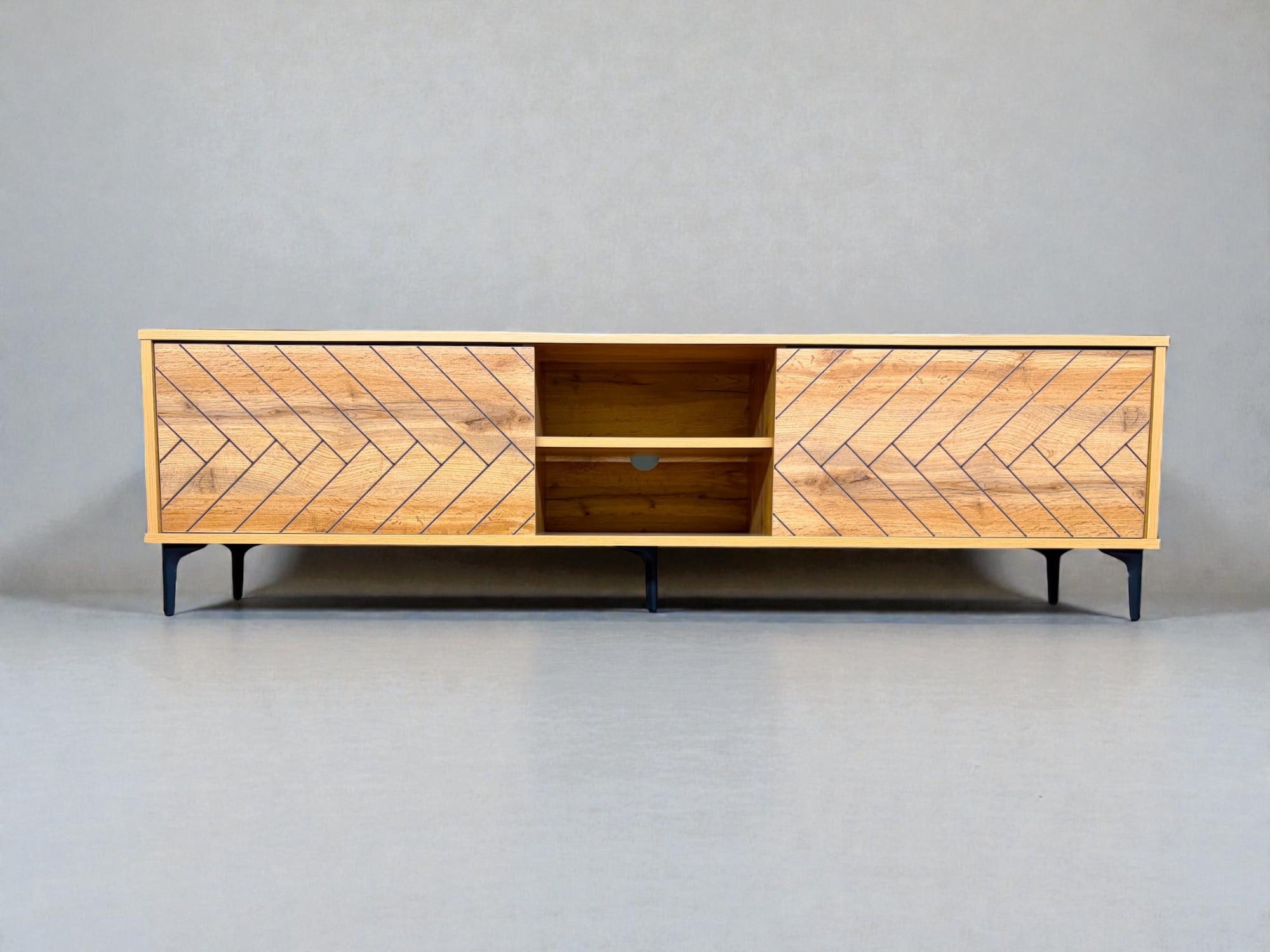 RACK 65¨TVLINE ESPIGA NATURAL - 1