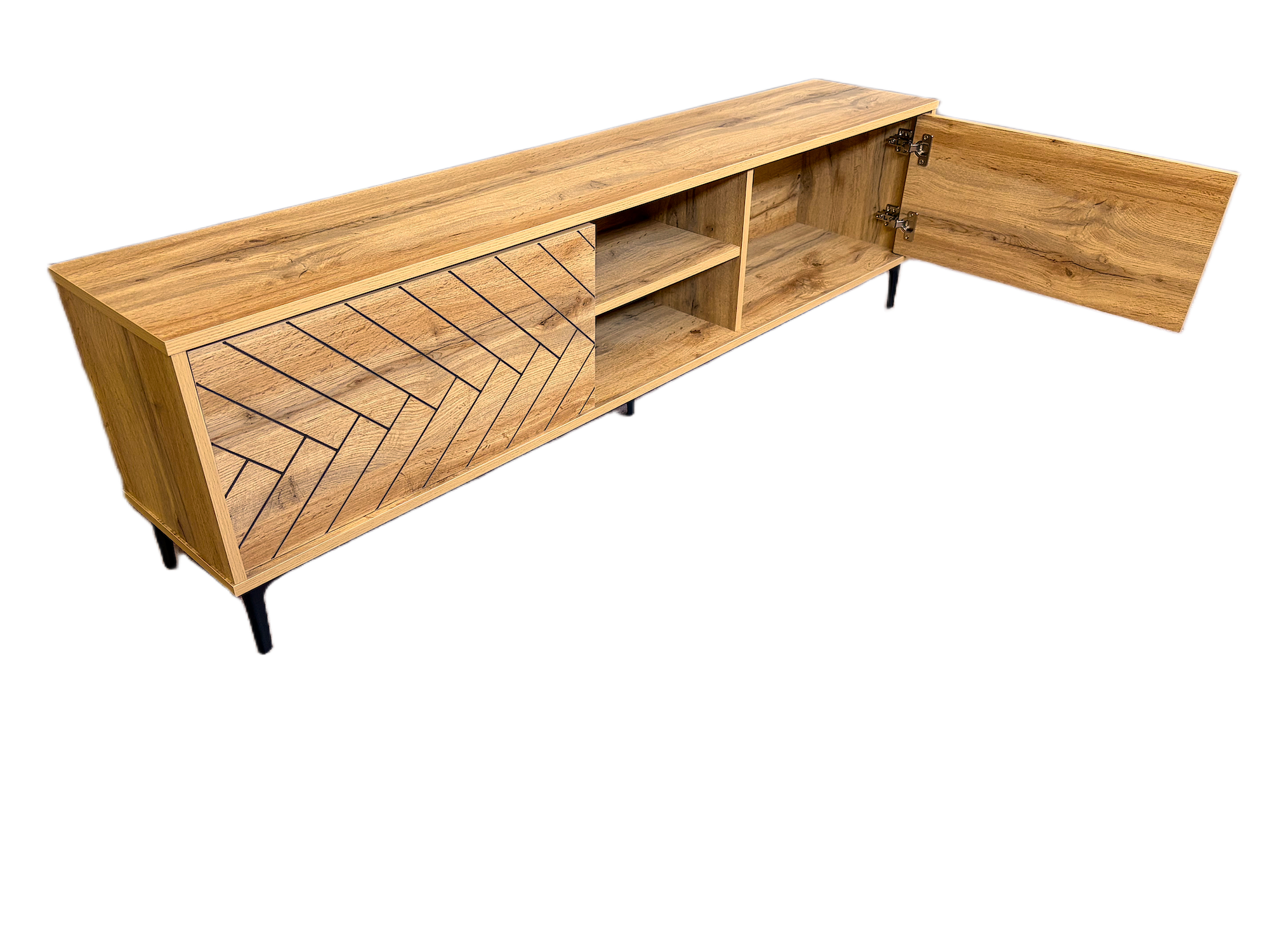 RACK 65¨TVLINE ESPIGA NATURAL - 2