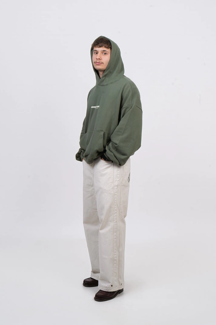 HOODIE BOXY FIT VERDE XXL - 6