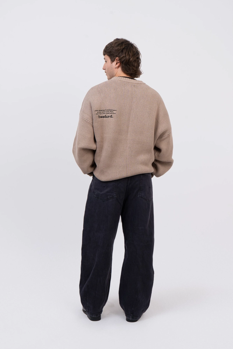 CHALECO KNIT BEIGE L PROXIMITY - 2