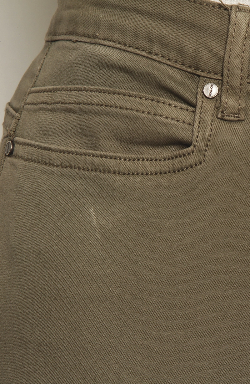 PANTALON RECTO TIRO ALTO PRETINA 1 BOTON - 2