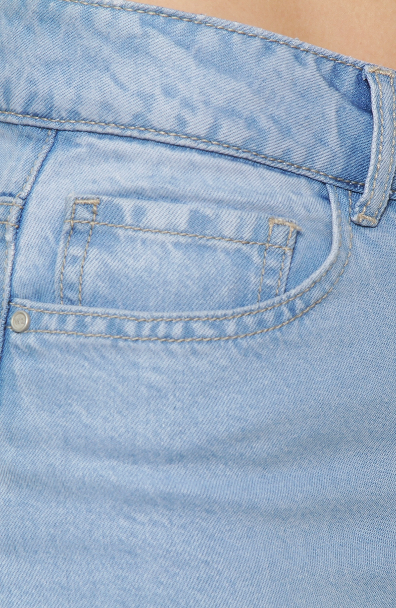 PANTALON RECTO LYOCELL PRETINA BASICA 1 BOTON - 7