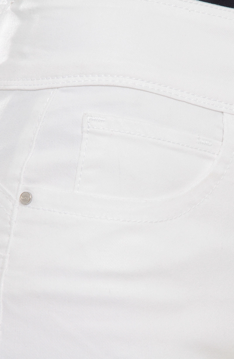 PANTALON RECTO TIRO ALTO PRETINA MEDIA 2 BOTONES PUSH UP - 7