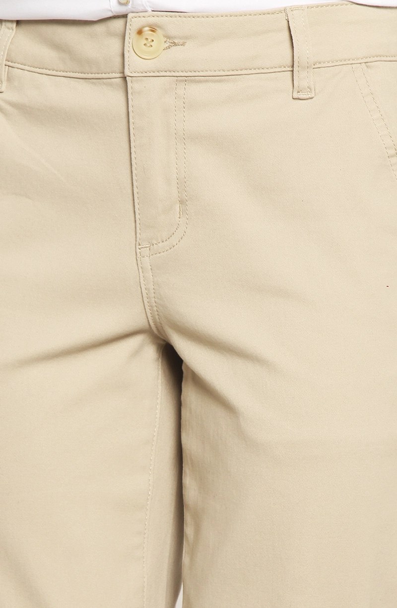 PANTALON SLIM TIRO ALTO PRETINA BASICA 1 BOTON - 2