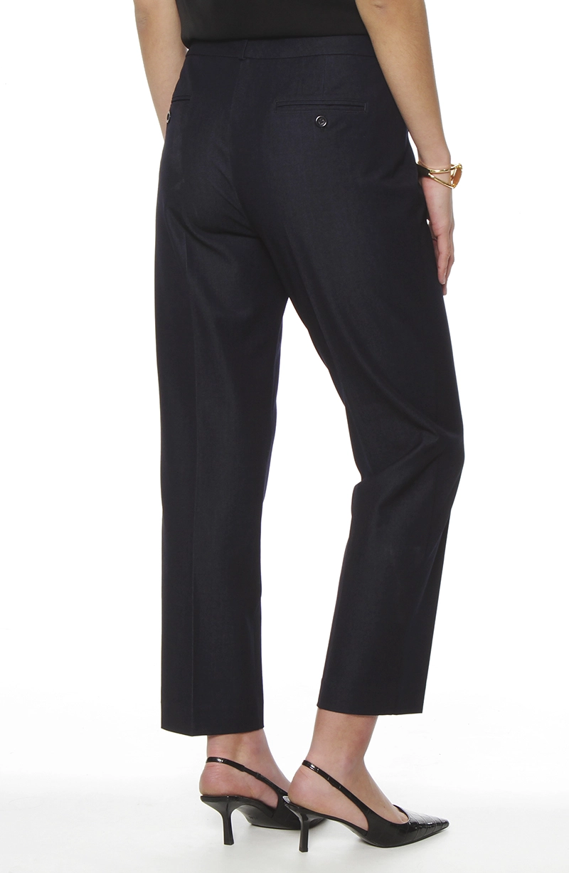 PANTALON SLIM TIRO ALTO PRETINA BASICA - 5