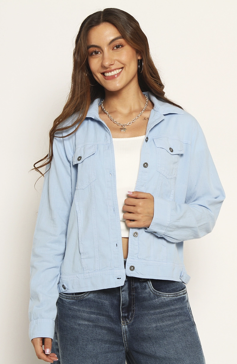 CHAQUETA MANGA LARGA LINO - 1