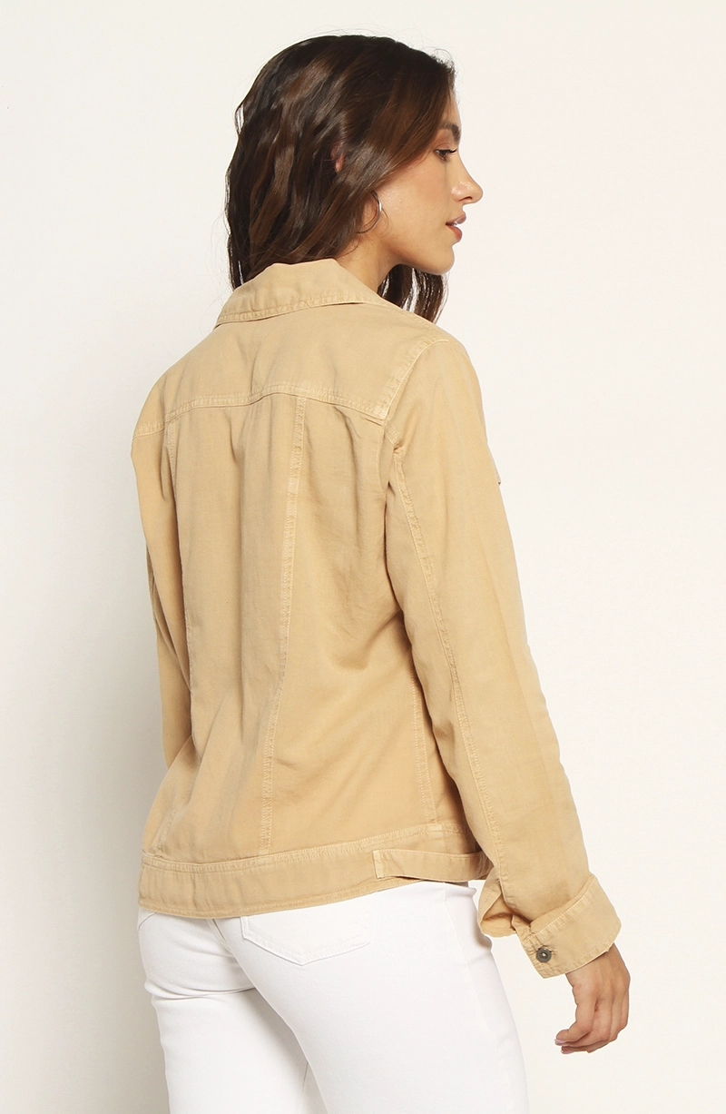CHAQUETA MANGA LARGA LINO - 6