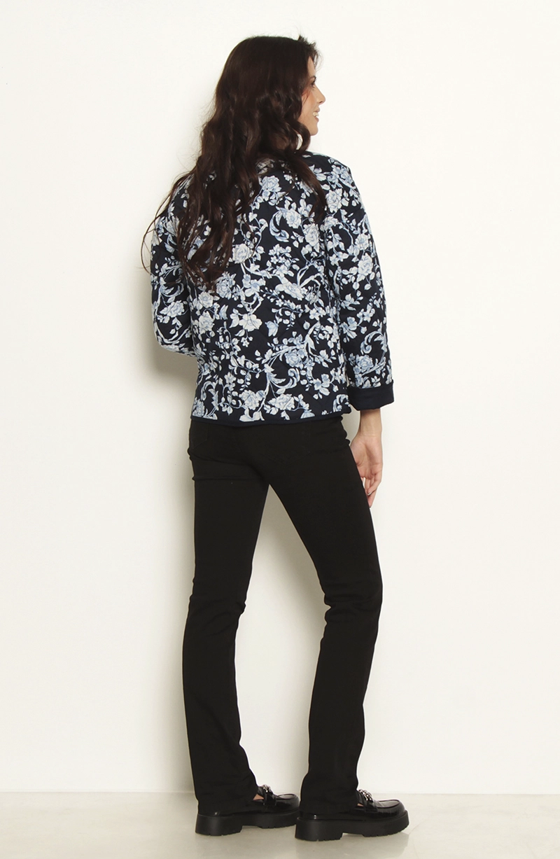 CHAQUETA MANGA LARGA REVERSIBLE CON BOLSILLOS - 9