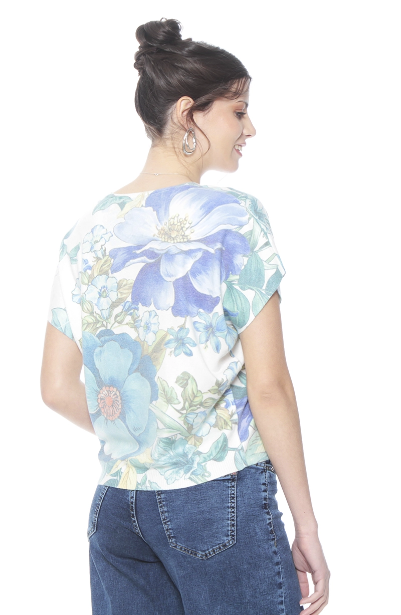 SWEATER MANGA CORTA SUBLIMADO ESCOTE V - 5