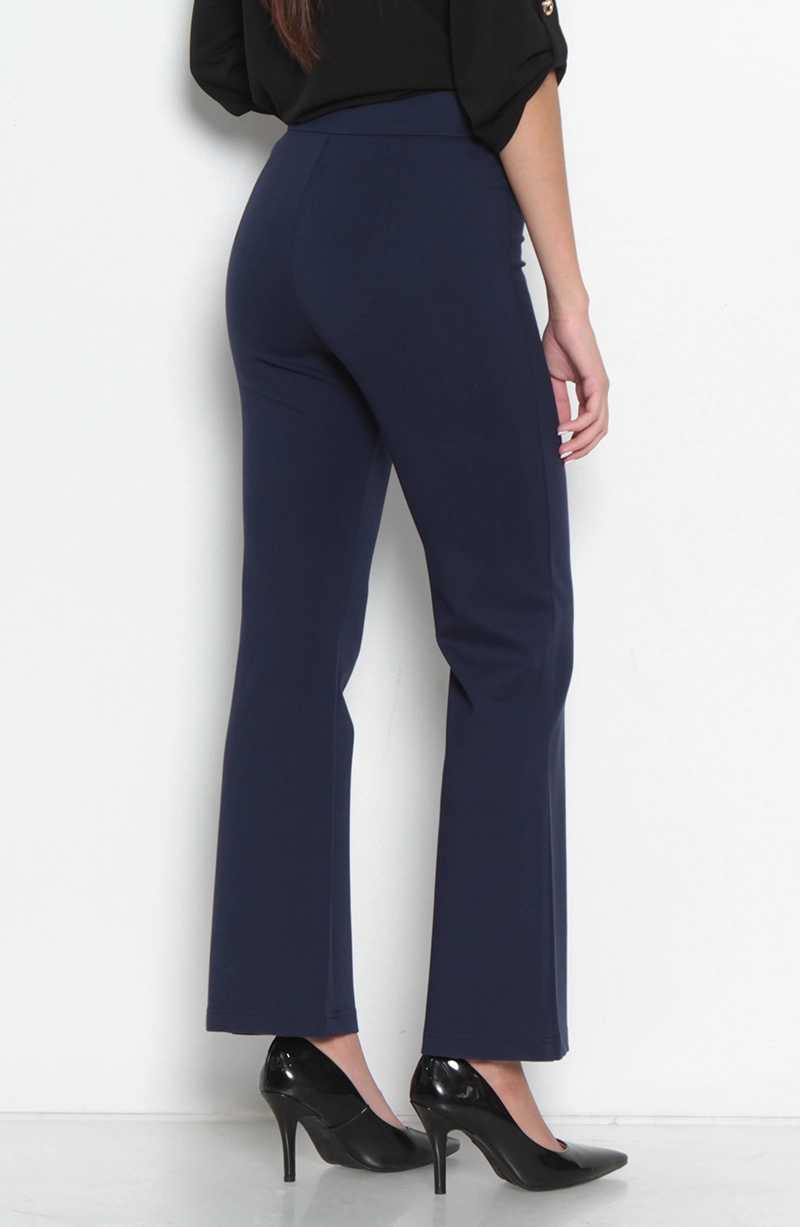 PONTE RECTO CON CORTE EN DELANTERO Y DOBLE BROCHE - 5