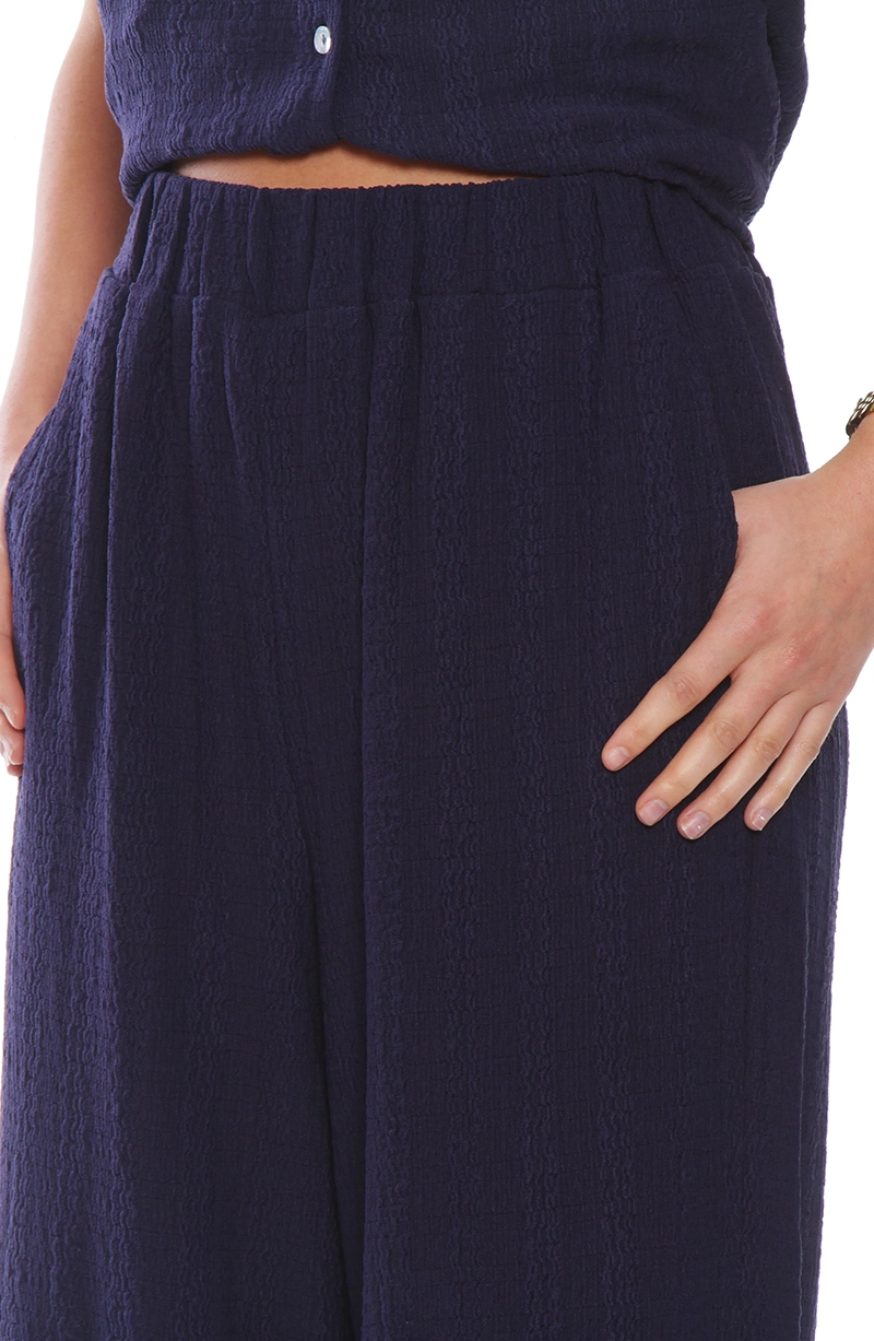 CONJUNTO BLUSA SIN MANGA Y PANTALON WIDE LEG - 7