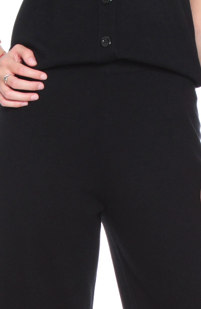 CONJUNTO CHALECO SIN MANGA Y PANTALON WIDE LEG TIRO ALTO - 7