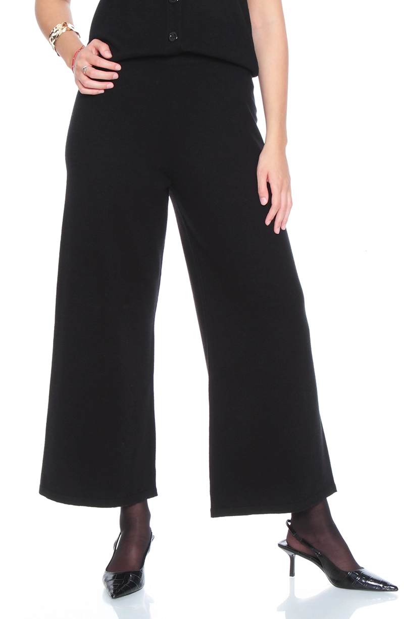CONJUNTO CHALECO SIN MANGA Y PANTALON WIDE LEG TIRO ALTO - 8
