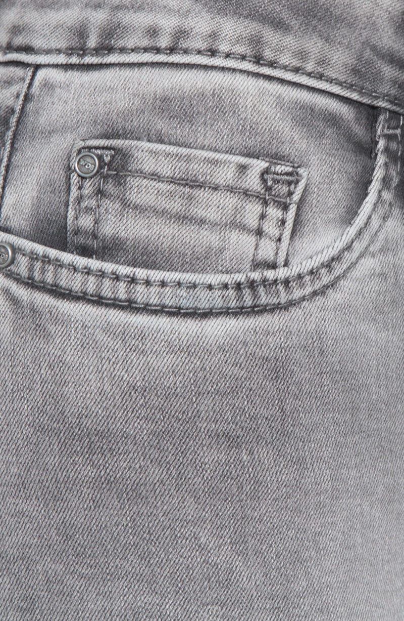 JEANS MUJER RECTO TIRO MEDIO PRETINA BASICA 1 BOTON - 3