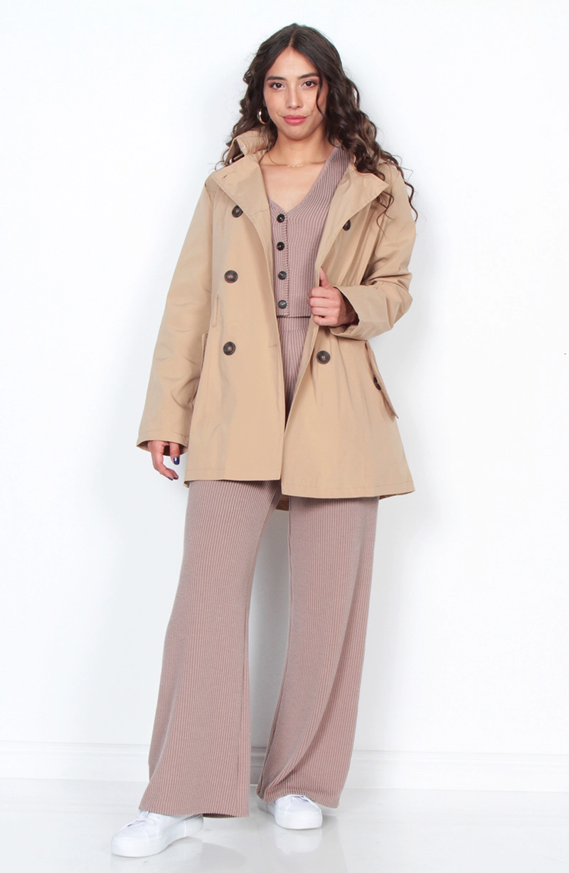 CONJUNTO VEST Y PANTALON SOLIDO - 7