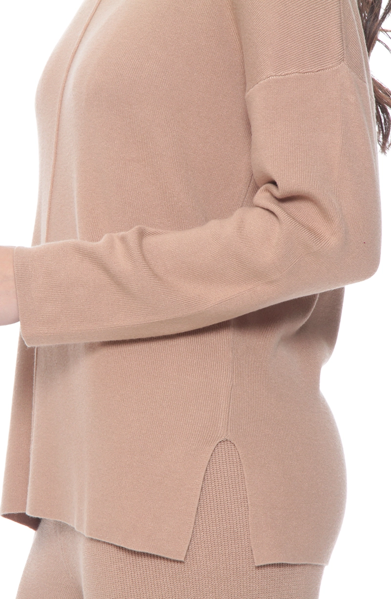 CONJUNTO SWEATER Y PANTALON SOLIDO - 5