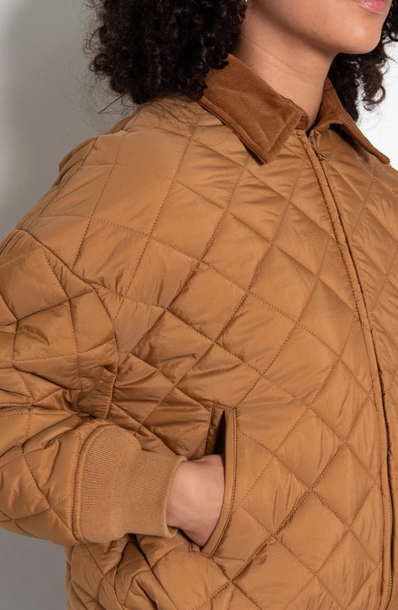CHAQUETA MANGA LARGA CON BOLSILLO Y CIERRE DELANTERO - 2
