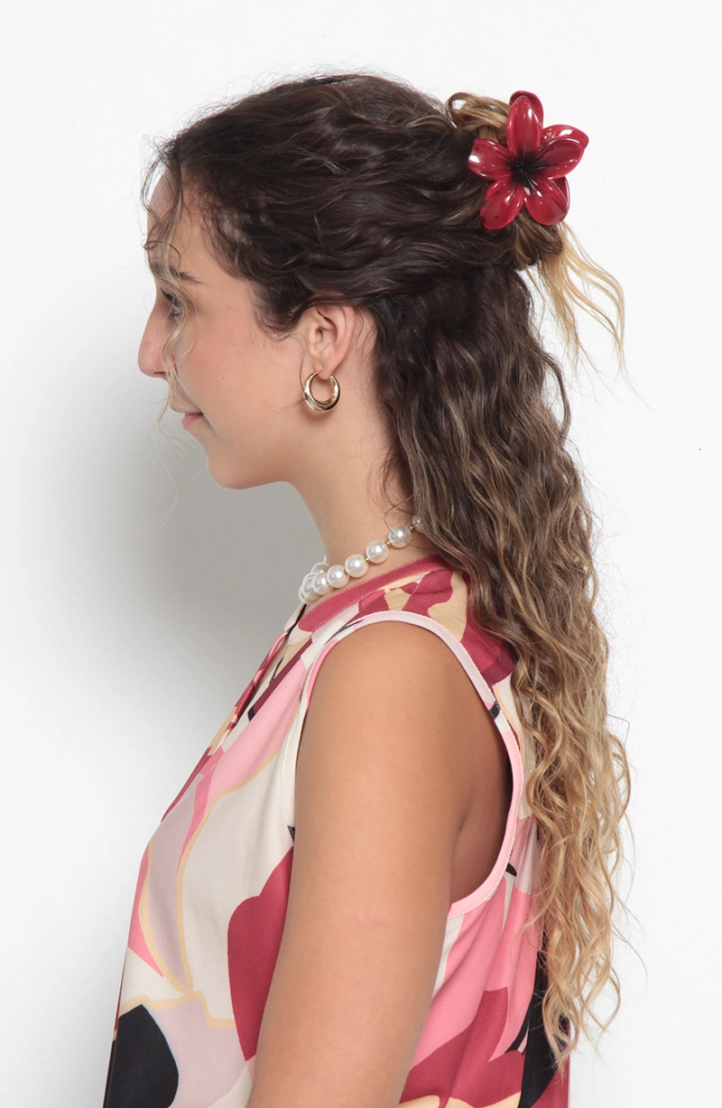 PINZA PARA EL PELO FLOR - 2