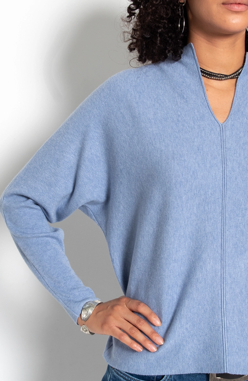 SWEATER M 3/4 ESCOTE V - 4