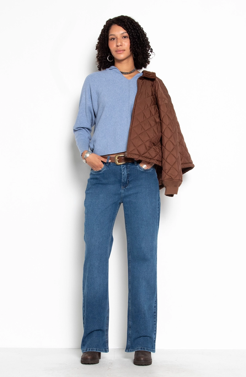 SWEATER M 3/4 ESCOTE V - 5