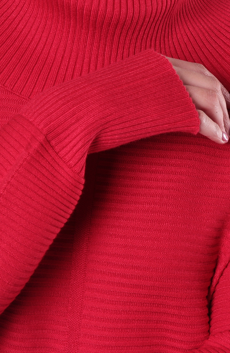 SWEATER CUELLO ALTO MANGA LARGA - 2