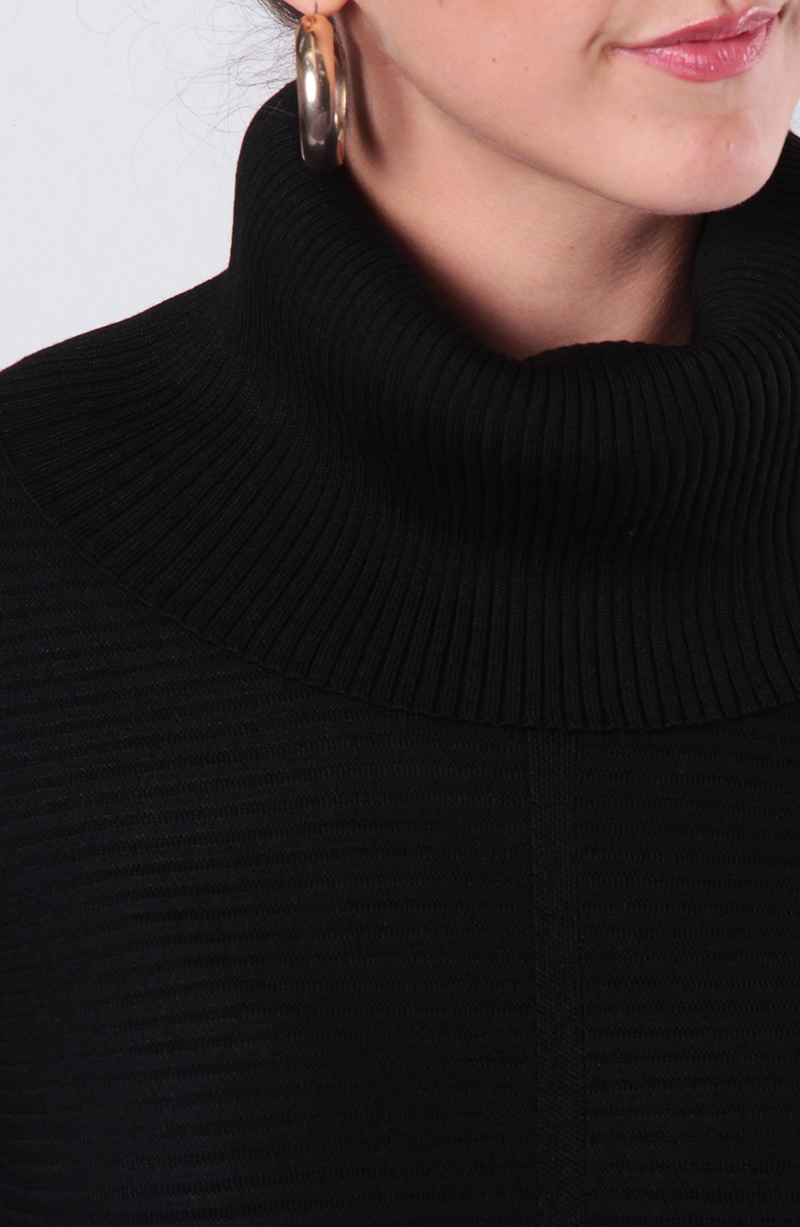 SWEATER CUELLO ALTO MANGA LARGA - 2