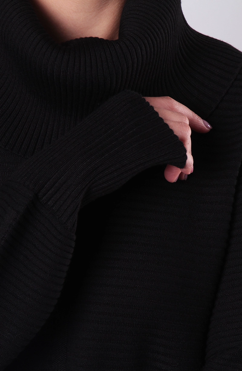 SWEATER CUELLO ALTO MANGA LARGA - 3