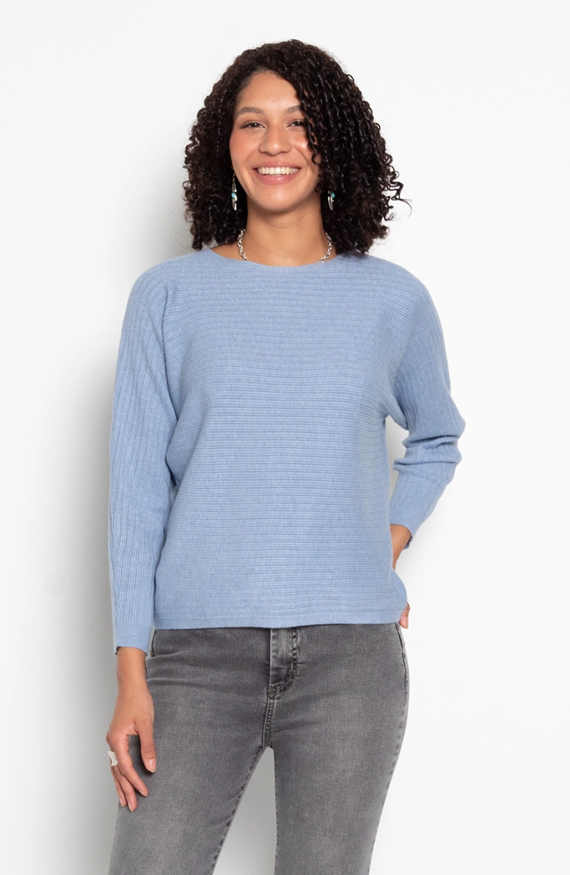 SWEATER MANGA 3/4 ESCOTE REDONDO - 1