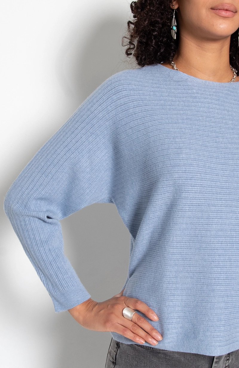 SWEATER MANGA 3/4 ESCOTE REDONDO - 3