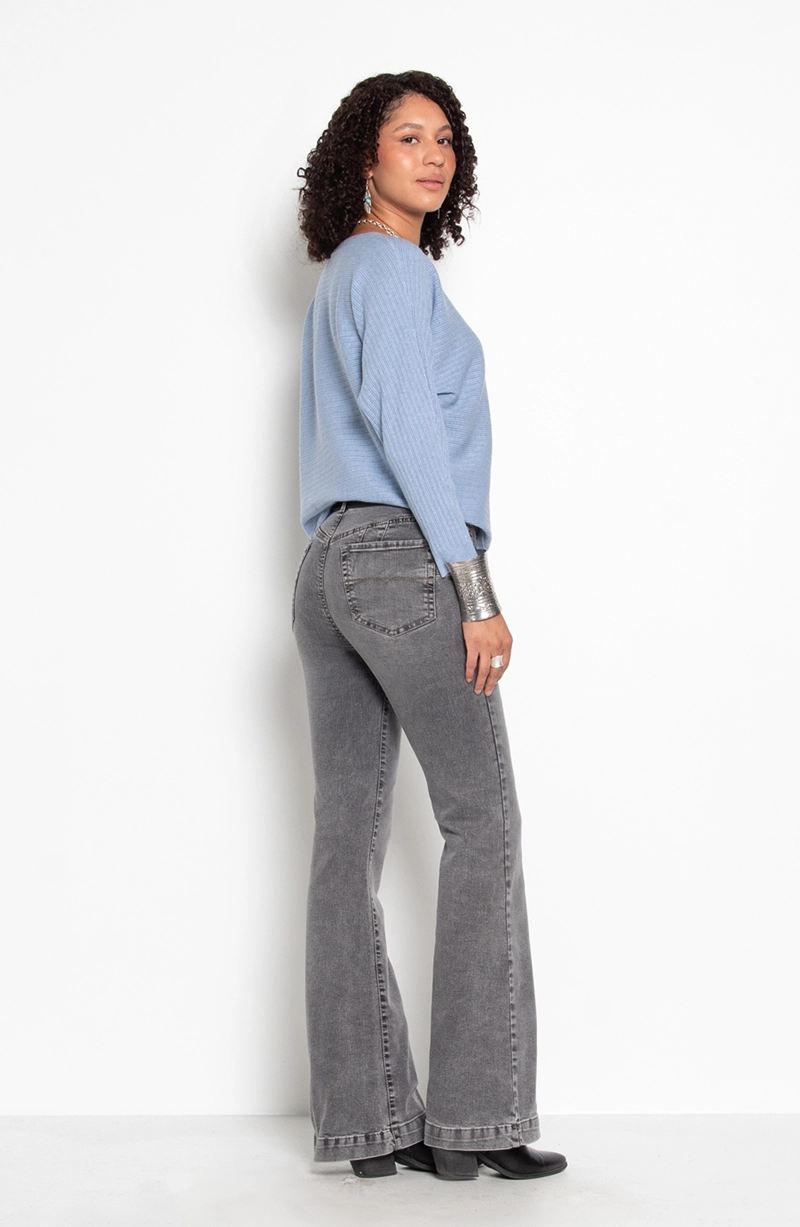 SWEATER MANGA 3/4 ESCOTE REDONDO - 7