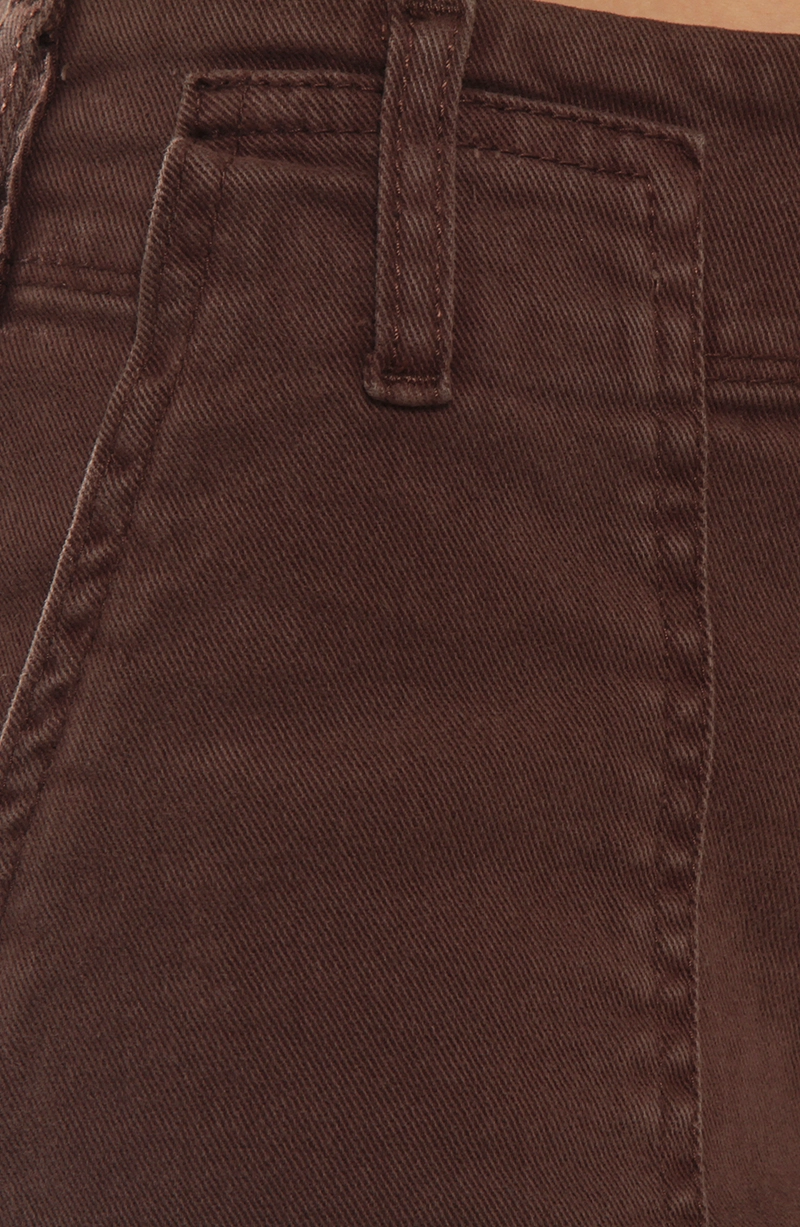 JEANS MUJER CARGO WIDE LEG TIRO ALTO PRETINA BASICA 1 BOTON - 7